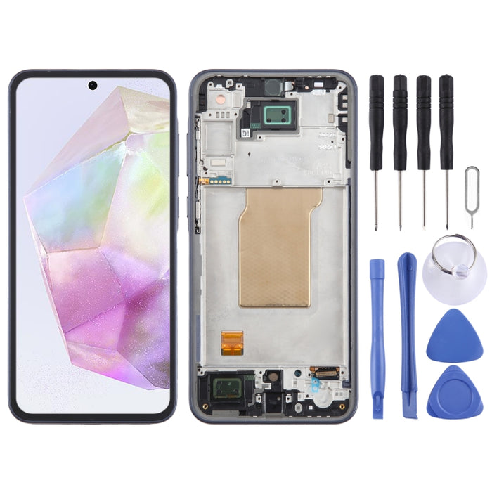 Pantalla LCD original para montaje completo de digitalizador con marco