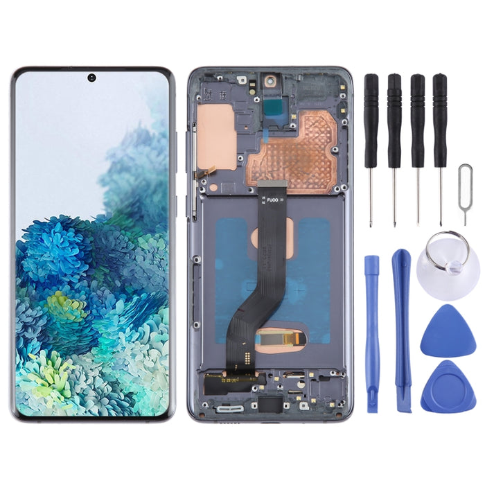 Pantalla LCD OLED para montaje completo de digitalizador con marco