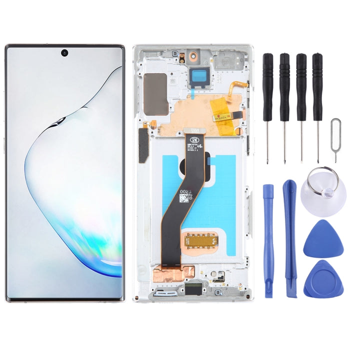 Montaje completo del digitalizador de pantalla LCD OLED con marco