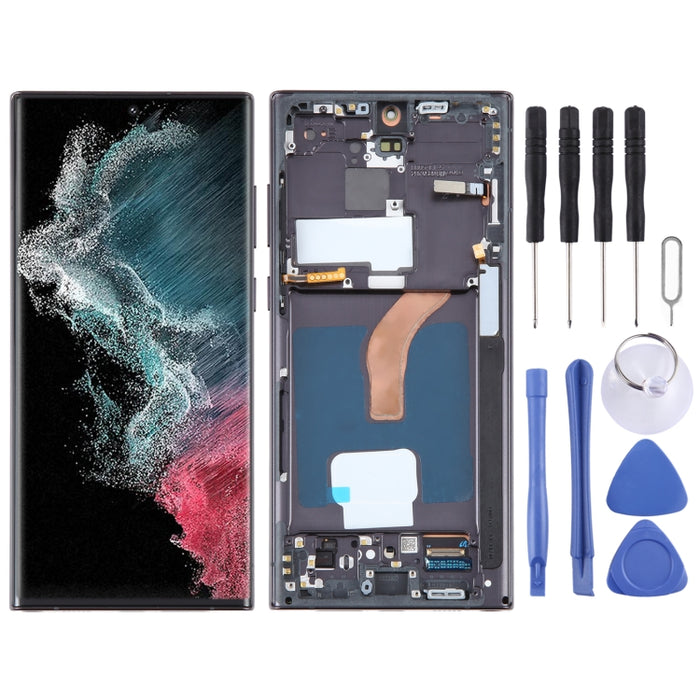 Pantalla LCD OLED para montaje completo de digitalizador con marco