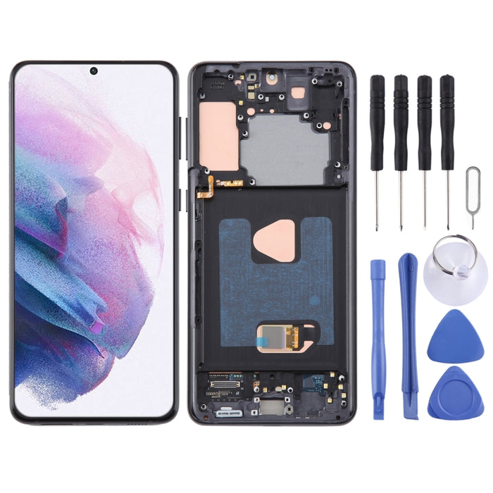 Pantalla LCD OLED para montaje completo de digitalizador con marco