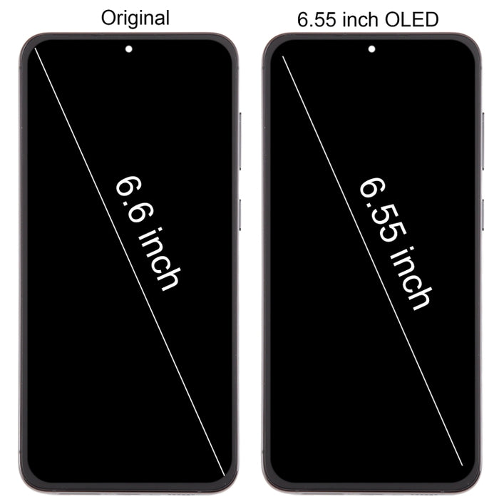 Pantalla LCD OLED para montaje completo de digitalizador con marco