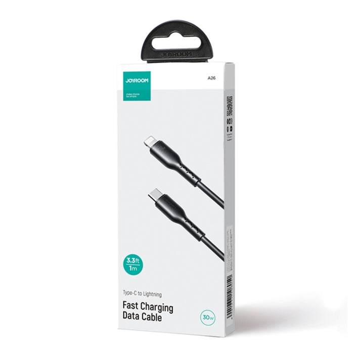 JOYROOM SA26-CL3 Flash Charge Series 30W USB-C / Type-C a cable de datos de carga rápida de 8 pines, 1m, 2m, 3m