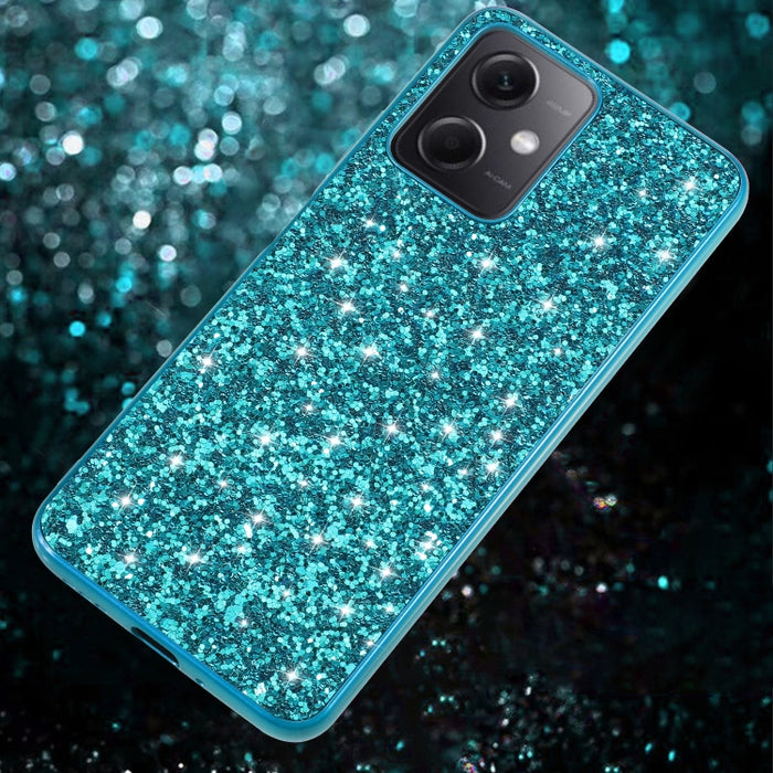 Caja del teléfono de TPU a prueba de golpes con polvo de brillo, For Xiaomi Redmi Note 12 4G/5G Global, For Xiaomi Redmi Note 12 Pro 5G Global