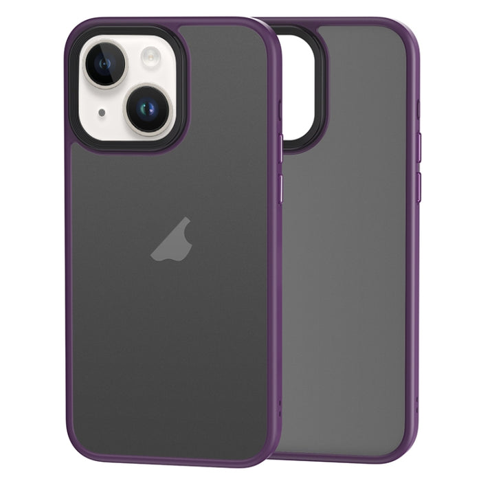 Caja del teléfono de la PC antihuellas dactilares microesmerilada de la serie Brilliant, For iPhone 15 Pro Max, For iPhone 15 Pro, For iPhone 15 Plus, For iPhone 15
