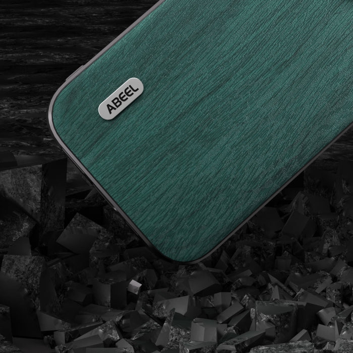 Caja del teléfono de la PU de la textura de madera de ABEEL, For iPhone 15 Plus, For iPhone 15 Pro Max, For iPhone 15, For iPhone 15 Pro
