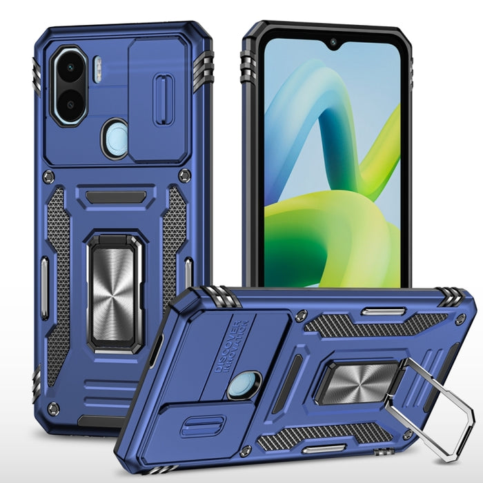 Armor PC + TPU Funda protectora para teléfono con cámara, For Xiaomi Redmi Note 12 Pro 5G Global, For Xiaomi Redmi Note 12 5G Global, For Xiaomi Redmi A1