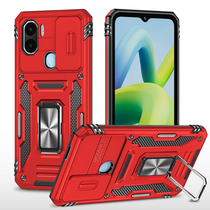 Armor PC + TPU Funda protectora para teléfono con cámara, For Xiaomi Redmi Note 12 Pro 5G Global, For Xiaomi Redmi Note 12 5G Global, For Xiaomi Redmi A1
