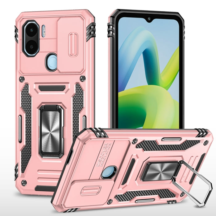 Armor PC + TPU Funda protectora para teléfono con cámara, For Xiaomi Redmi Note 12 Pro 5G Global, For Xiaomi Redmi Note 12 5G Global, For Xiaomi Redmi A1