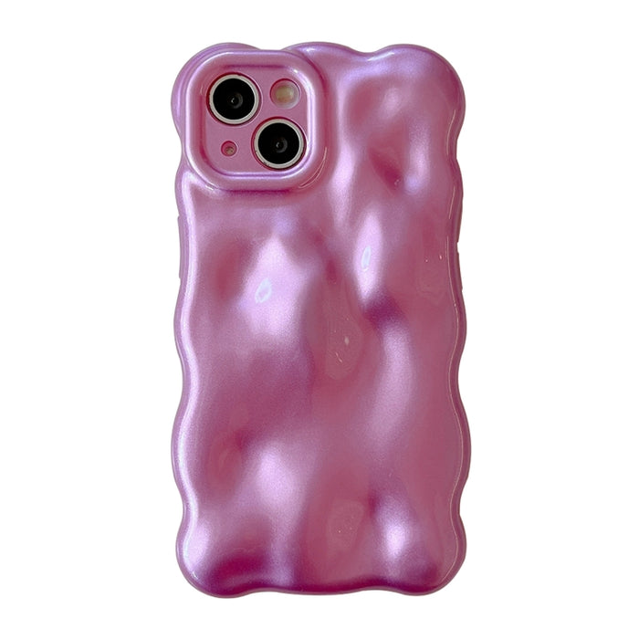 Estuche para teléfono Wave BubblesTPU, For iPhone 15 Plus, For iPhone 15, For iPhone 14, For iPhone 14 Pro, For iPhone 14 Pro Max