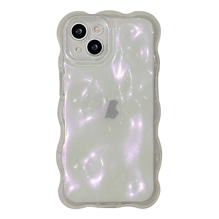 Estuche para teléfono Wave BubblesTPU, For iPhone 13 Pro Max, For iPhone 13 Pro, For iPhone 13, For iPhone 12, For iPhone 12 Pro Max