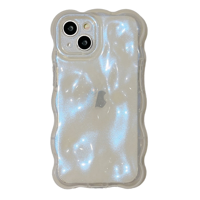 Estuche para teléfono Wave BubblesTPU, For iPhone 13 Pro Max, For iPhone 13 Pro, For iPhone 13, For iPhone 12, For iPhone 12 Pro Max