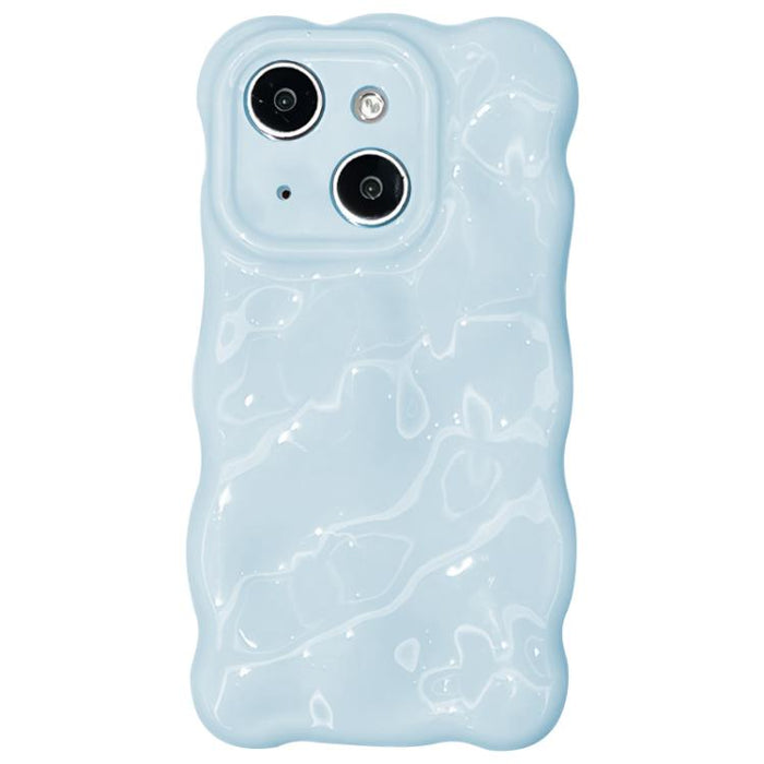 Estuche para teléfono Wave BubblesTPU, For iPhone 13 Pro Max, For iPhone 13 Pro, For iPhone 13, For iPhone 12, For iPhone 12 Pro Max