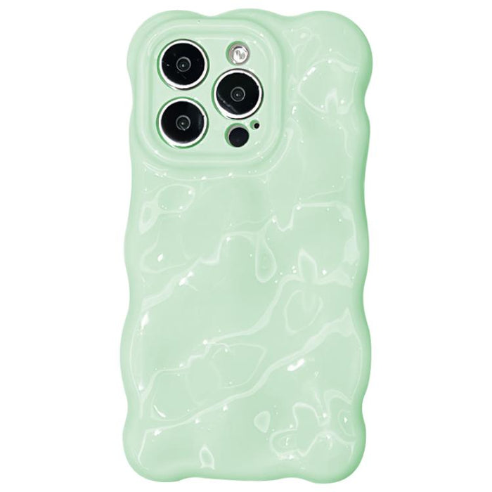 Estuche para teléfono Wave BubblesTPU, For iPhone 13 Pro Max, For iPhone 13 Pro, For iPhone 13, For iPhone 12, For iPhone 12 Pro Max