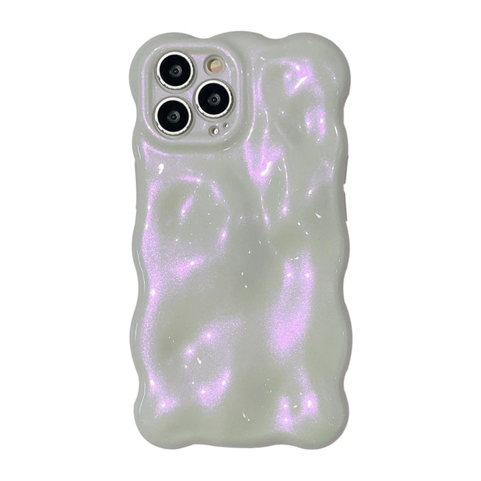 Estuche para teléfono Wave BubblesTPU, For iPhone 13 Pro Max, For iPhone 13 Pro, For iPhone 13, For iPhone 12, For iPhone 12 Pro Max