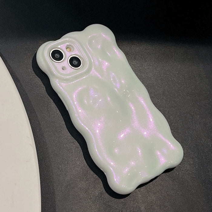Estuche para teléfono Wave BubblesTPU, For iPhone 13 Pro Max, For iPhone 13 Pro, For iPhone 13, For iPhone 12, For iPhone 12 Pro Max