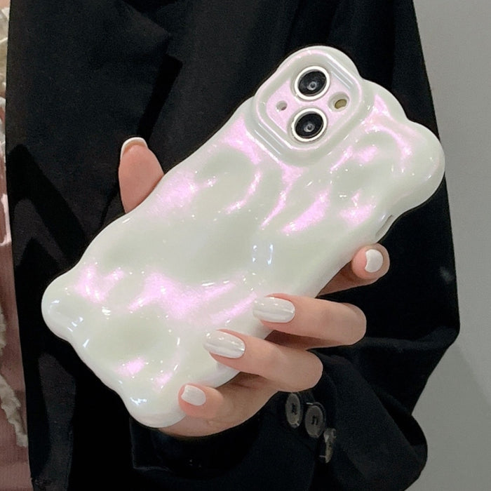 Estuche para teléfono Wave BubblesTPU, For iPhone 13 Pro Max, For iPhone 13 Pro, For iPhone 13, For iPhone 12, For iPhone 12 Pro Max