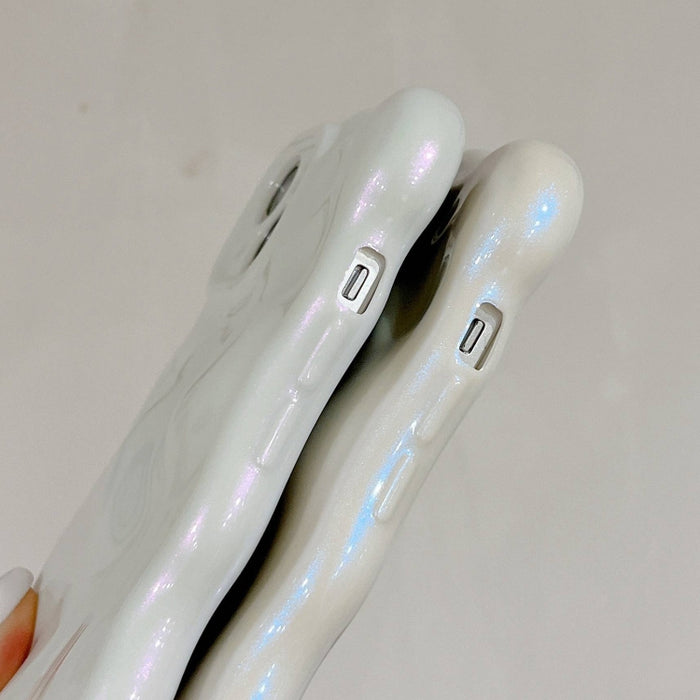 Estuche para teléfono Wave BubblesTPU, For iPhone 13 Pro Max, For iPhone 13 Pro, For iPhone 13, For iPhone 12, For iPhone 12 Pro Max