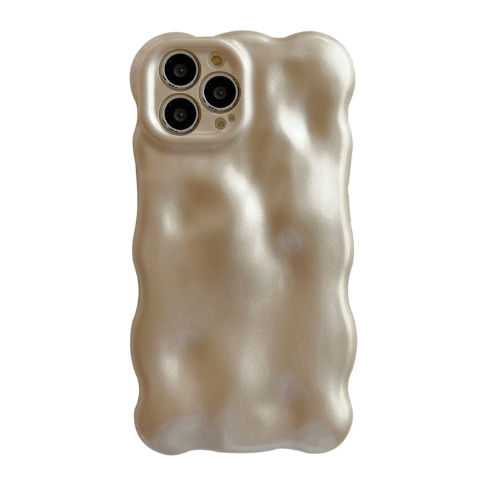 Estuche para teléfono Wave BubblesTPU, For iPhone 13 Pro Max, For iPhone 13 Pro, For iPhone 13, For iPhone 12, For iPhone 12 Pro Max