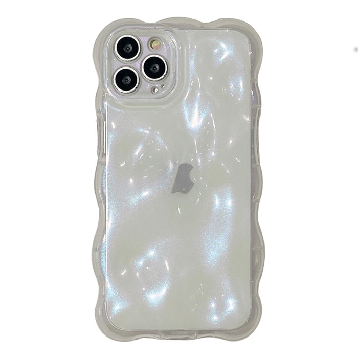Estuche para teléfono Wave BubblesTPU, For iPhone 13 Pro Max, For iPhone 13 Pro, For iPhone 13, For iPhone 12, For iPhone 12 Pro Max
