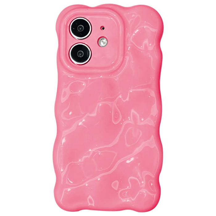 Estuche para teléfono Wave BubblesTPU, For iPhone 13 Pro Max, For iPhone 13 Pro, For iPhone 13, For iPhone 12, For iPhone 12 Pro Max