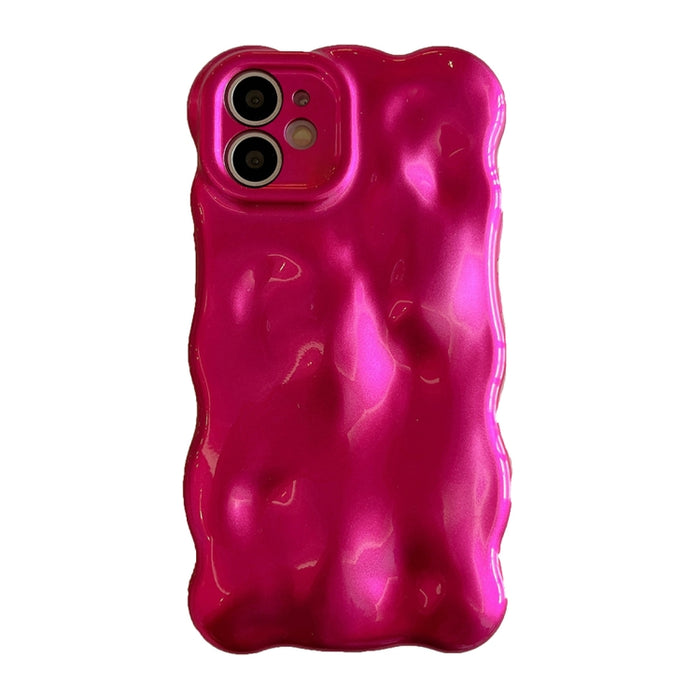 Estuche para teléfono Wave BubblesTPU, For iPhone 13 Pro Max, For iPhone 13 Pro, For iPhone 13, For iPhone 12, For iPhone 12 Pro Max