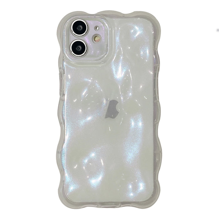 Estuche para teléfono Wave BubblesTPU, For iPhone 13 Pro Max, For iPhone 13 Pro, For iPhone 13, For iPhone 12, For iPhone 12 Pro Max