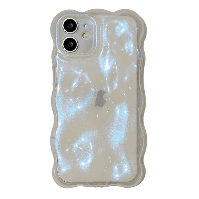 Estuche para teléfono Wave BubblesTPU, For iPhone 13 Pro Max, For iPhone 13 Pro, For iPhone 13, For iPhone 12, For iPhone 12 Pro Max