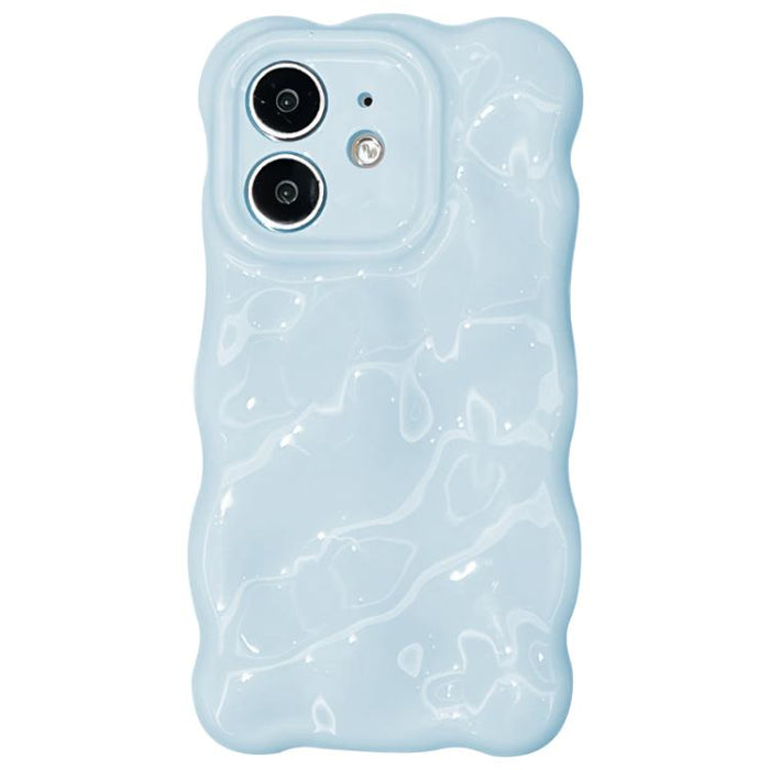 Estuche para teléfono Wave BubblesTPU, For iPhone 13 Pro Max, For iPhone 13 Pro, For iPhone 13, For iPhone 12, For iPhone 12 Pro Max