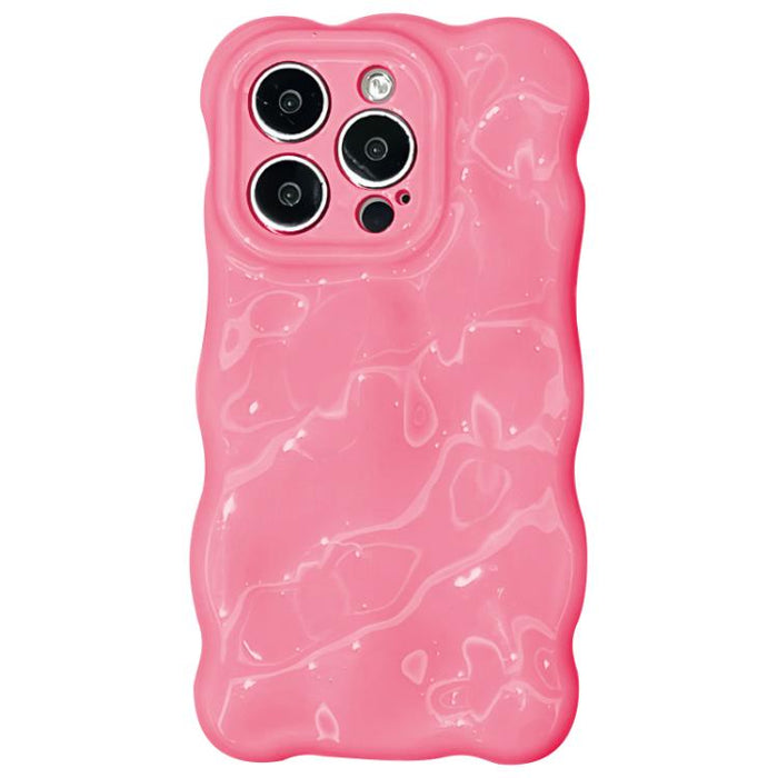 Estuche para teléfono Wave BubblesTPU, For iPhone 13 Pro Max, For iPhone 13 Pro, For iPhone 13, For iPhone 12, For iPhone 12 Pro Max