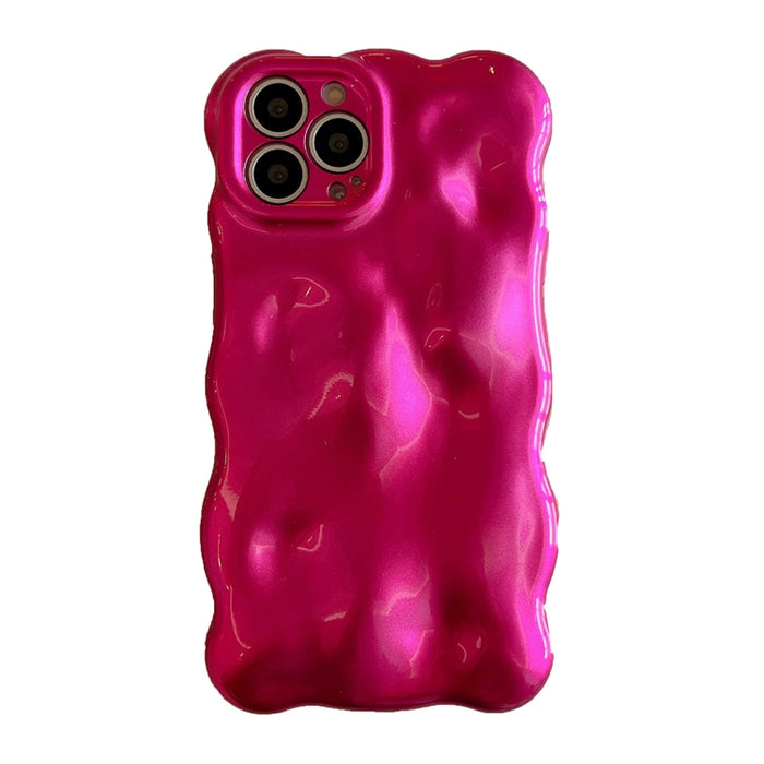 Estuche para teléfono Wave BubblesTPU, For iPhone 13 Pro Max, For iPhone 13 Pro, For iPhone 13, For iPhone 12, For iPhone 12 Pro Max