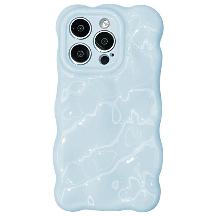 Estuche para teléfono Wave BubblesTPU, For iPhone 13 Pro Max, For iPhone 13 Pro, For iPhone 13, For iPhone 12, For iPhone 12 Pro Max