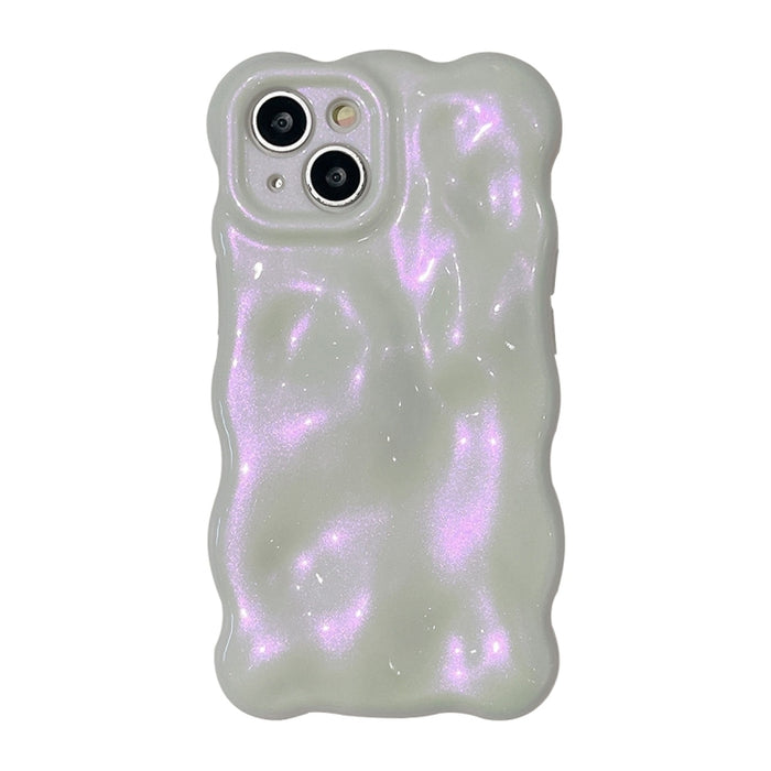 Estuche para teléfono Wave BubblesTPU, For iPhone 15 Plus, For iPhone 15, For iPhone 14, For iPhone 14 Pro, For iPhone 14 Pro Max