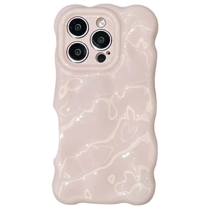 Estuche para teléfono Wave BubblesTPU, For iPhone 16 Pro Max, For iPhone 16 Pro, For iPhone 16 Plus, For iPhone 16, For iPhone 15 Pro Max