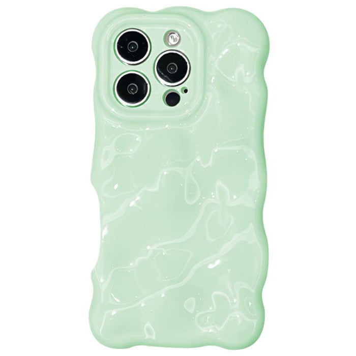 Estuche para teléfono Wave BubblesTPU, For iPhone 16 Pro Max, For iPhone 16 Pro, For iPhone 16 Plus, For iPhone 16, For iPhone 15 Pro Max