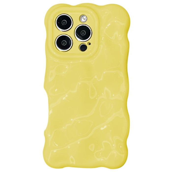 Estuche para teléfono Wave BubblesTPU, For iPhone 16 Pro Max, For iPhone 16 Pro, For iPhone 16 Plus, For iPhone 16, For iPhone 15 Pro Max
