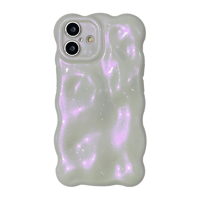 Estuche para teléfono Wave BubblesTPU, For iPhone 16 Pro Max, For iPhone 16 Pro, For iPhone 16 Plus, For iPhone 16, For iPhone 15 Pro Max