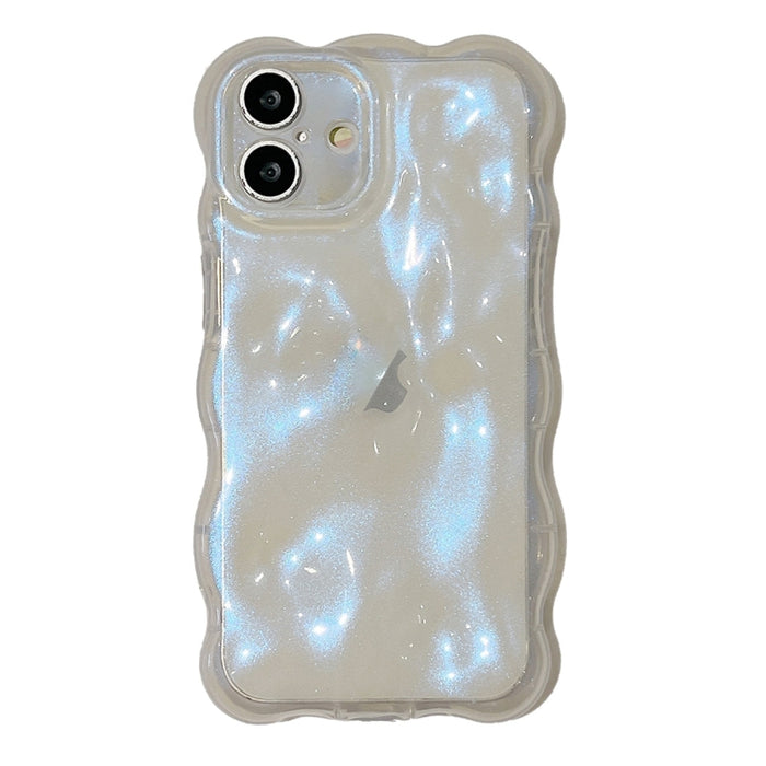 Estuche para teléfono Wave BubblesTPU, For iPhone 16 Pro Max, For iPhone 16 Pro, For iPhone 16 Plus, For iPhone 16, For iPhone 15 Pro Max