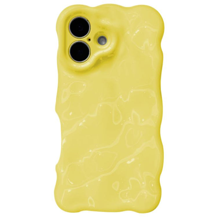 Estuche para teléfono Wave BubblesTPU, For iPhone 16 Pro Max, For iPhone 16 Pro, For iPhone 16 Plus, For iPhone 16, For iPhone 15 Pro Max