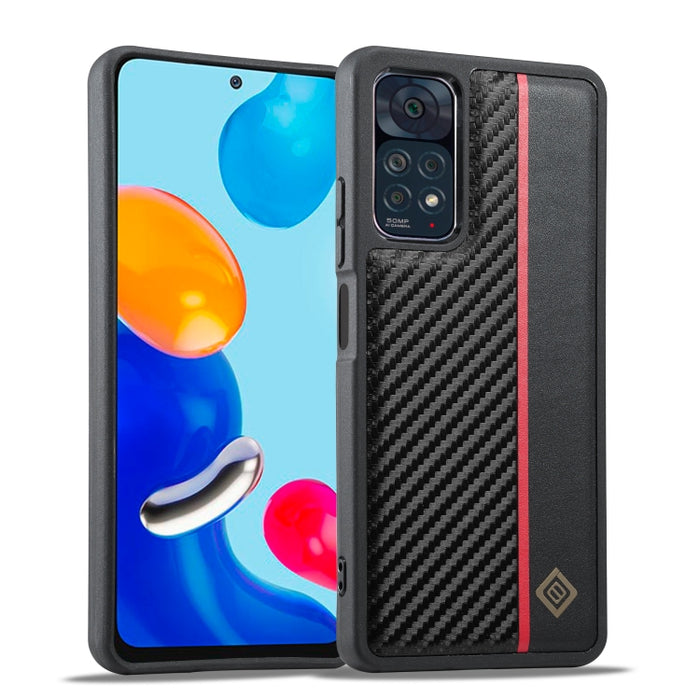 LC.IMEEKE 3 en 1 Funda de teléfono a prueba de golpes con textura de fibra de carbono, For Xiaomi Redmi Note 13 4G, For Xiaomi Redmi 13C / Poco C65, For Xiaomi Redmi Note 11, For Xiaomi Redmi Note 11 Pro 4G, For Xiaomi Redmi Note 12 Pro 5G             ...