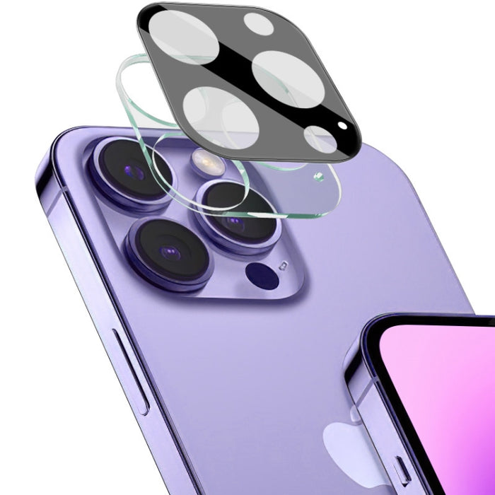 Película de lente de vidrio integrada de alta definición imak, versión negra, For iPhone 15 Pro / 15 Pro Max, For iPhone 15  / 15 Plus