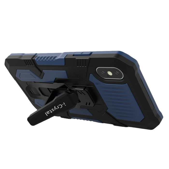 Machine Armor Warrior PC a prueba de golpes + funda protectora de TPU, For iPhone X / XS, For iPhone XR, For iPhone XS Max