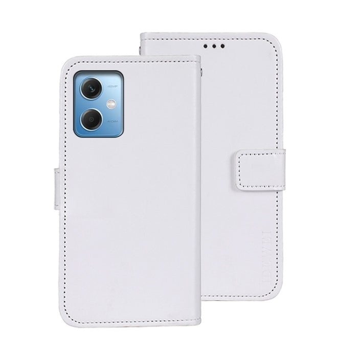 idewei Crazy Horse Textura Funda de piel para teléfono con soporte, For Xiaomi Poco F5 Pro 5G, For Xiaomi Redmi Note 12S, For Xiaomi Redmi Note 12 4G Global