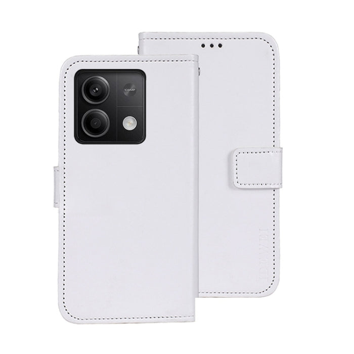 idewei Crazy Horse Textura Funda de piel para teléfono con soporte, For Xiaomi Redmi A3 4G, For Xiaomi Redmi Note 13 Pro 4G, For Xiaomi Redmi Note 13 4G Global, For Xiaomi Poco X6 Pro 5G, For Xiaomi Poco X6 5G, For Xiaomi Redmi Note 13 5G              ...
