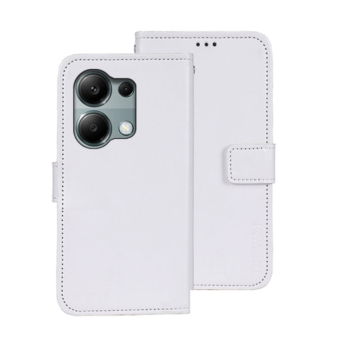 idewei Crazy Horse Textura Funda de piel para teléfono con soporte, For Xiaomi Redmi A3 4G, For Xiaomi Redmi Note 13 Pro 4G, For Xiaomi Redmi Note 13 4G Global, For Xiaomi Poco X6 Pro 5G, For Xiaomi Poco X6 5G, For Xiaomi Redmi Note 13 5G              ...