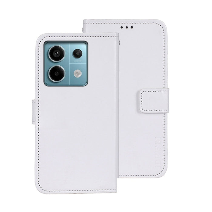 idewei Crazy Horse Textura Funda de piel para teléfono con soporte, For Xiaomi Redmi A3 4G, For Xiaomi Redmi Note 13 Pro 4G, For Xiaomi Redmi Note 13 4G Global, For Xiaomi Poco X6 Pro 5G, For Xiaomi Poco X6 5G, For Xiaomi Redmi Note 13 5G              ...