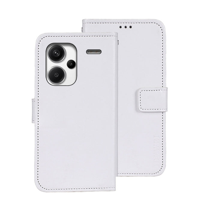 idewei Crazy Horse Textura Funda de piel para teléfono con soporte, For Xiaomi Redmi A3 4G, For Xiaomi Redmi Note 13 Pro 4G, For Xiaomi Redmi Note 13 4G Global, For Xiaomi Poco X6 Pro 5G, For Xiaomi Poco X6 5G, For Xiaomi Redmi Note 13 5G              ...