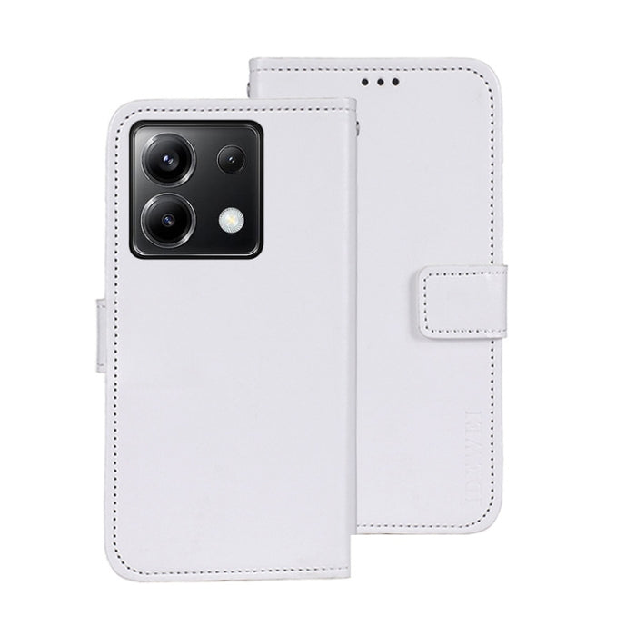 idewei Crazy Horse Textura Funda de piel para teléfono con soporte, For Xiaomi Redmi A3 4G, For Xiaomi Redmi Note 13 Pro 4G, For Xiaomi Redmi Note 13 4G Global, For Xiaomi Poco X6 Pro 5G, For Xiaomi Poco X6 5G, For Xiaomi Redmi Note 13 5G              ...
