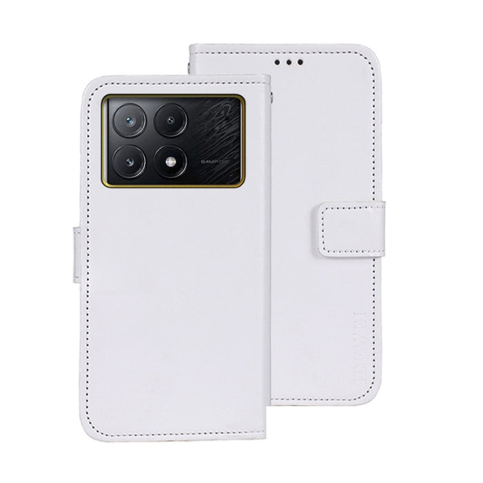 idewei Crazy Horse Textura Funda de piel para teléfono con soporte, For Xiaomi Redmi A3 4G, For Xiaomi Redmi Note 13 Pro 4G, For Xiaomi Redmi Note 13 4G Global, For Xiaomi Poco X6 Pro 5G, For Xiaomi Poco X6 5G, For Xiaomi Redmi Note 13 5G              ...