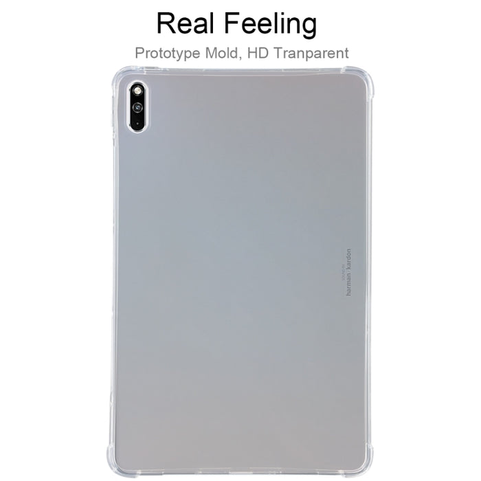 Funda protectora de TPU transparente a prueba de golpes, For Huawei MatePad 10.4, For Xiaomi MiPad 4, For Huawei MatePad Pro 10.8 inch, For Huawei Mediapad M5 Lite, For Huawei Mediapad T3 7.0 (3G Version), For Huawei MediaPad M6 8.4                    ...